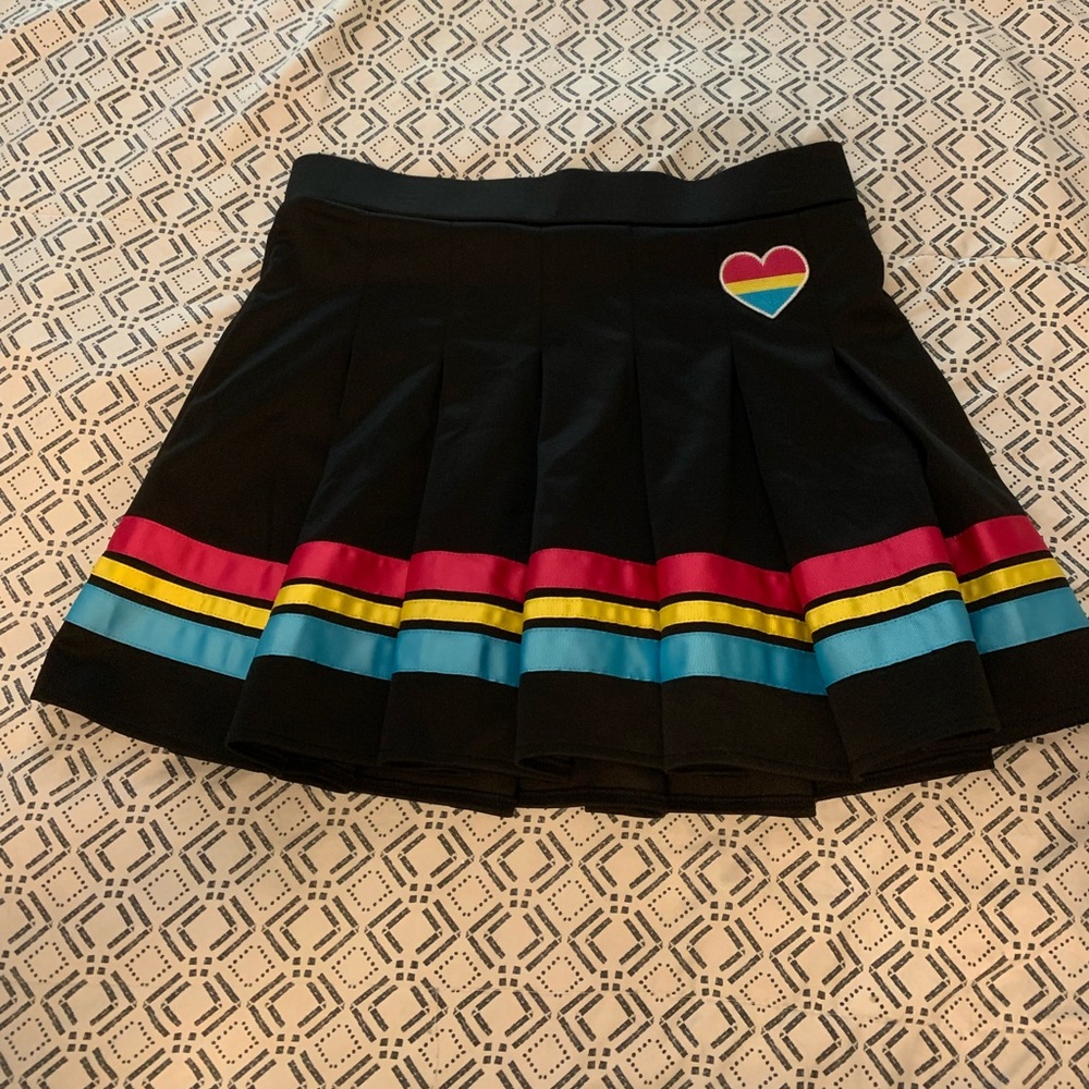 Pleated Pride Circle Skirt